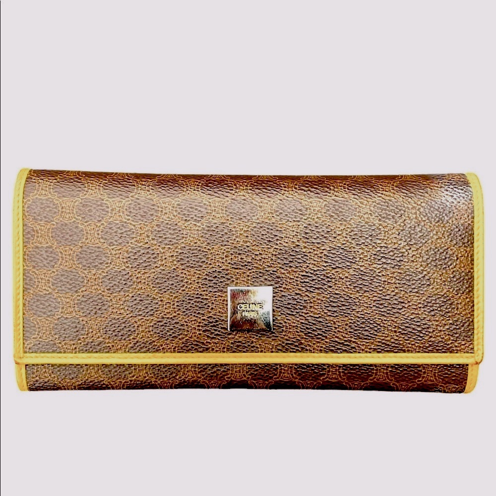 🇫🇷Celine🇫🇷 💯Authenticated*Wallet Leather Tote Bag Purse
